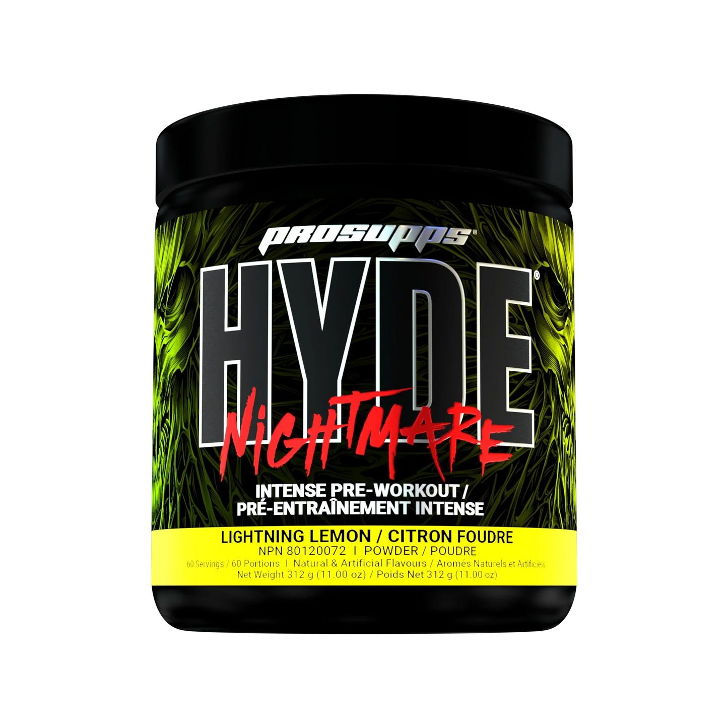 Prosupps Hyde Nightmare Lightning Lemon